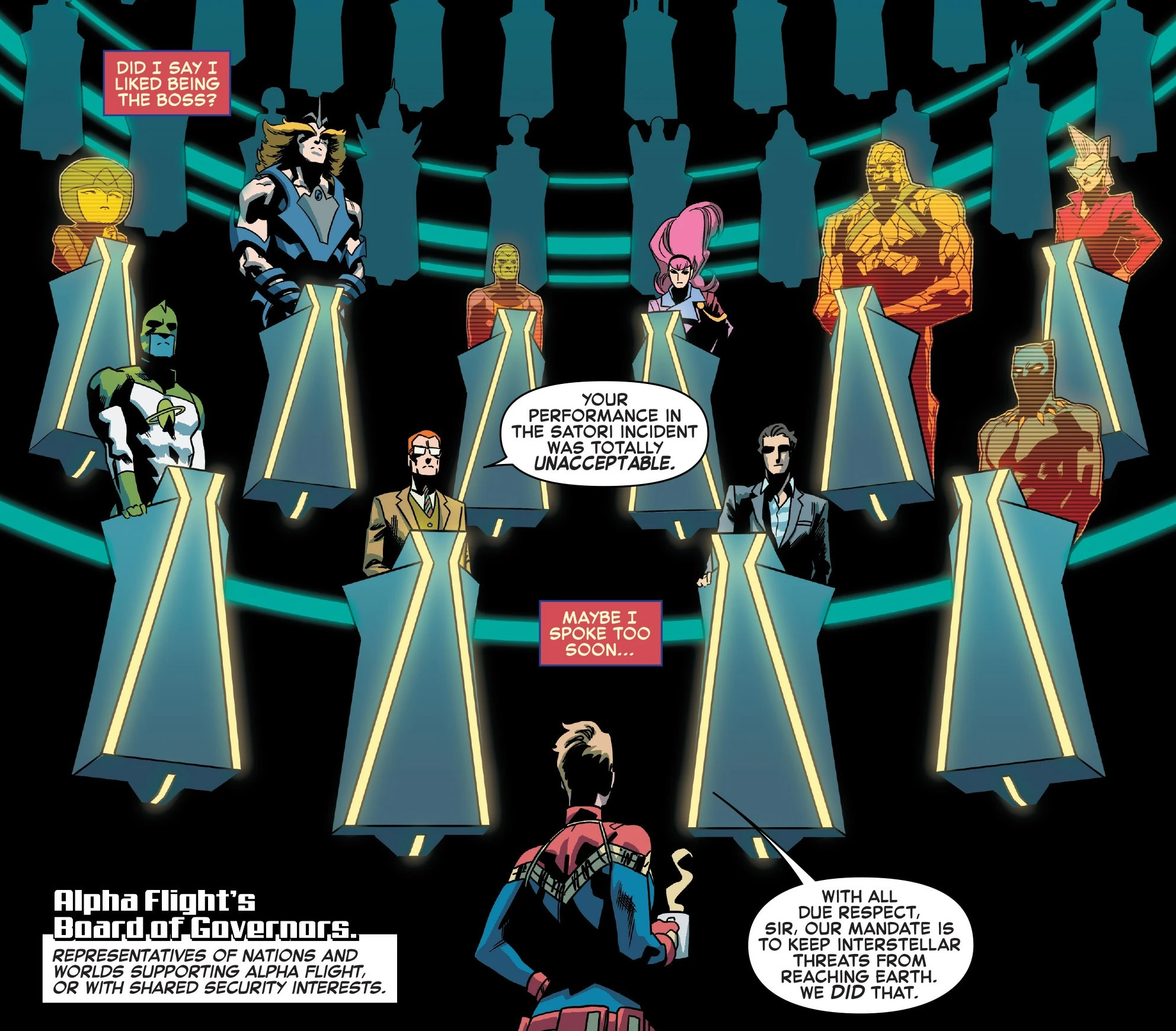 Alpha Flight's Board of Governors (Earth-616)