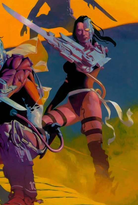 Psylocke Deathlok (Earth-11045)
