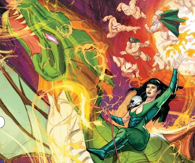 Morgan Le Fay's Dragon (Earth-39234)