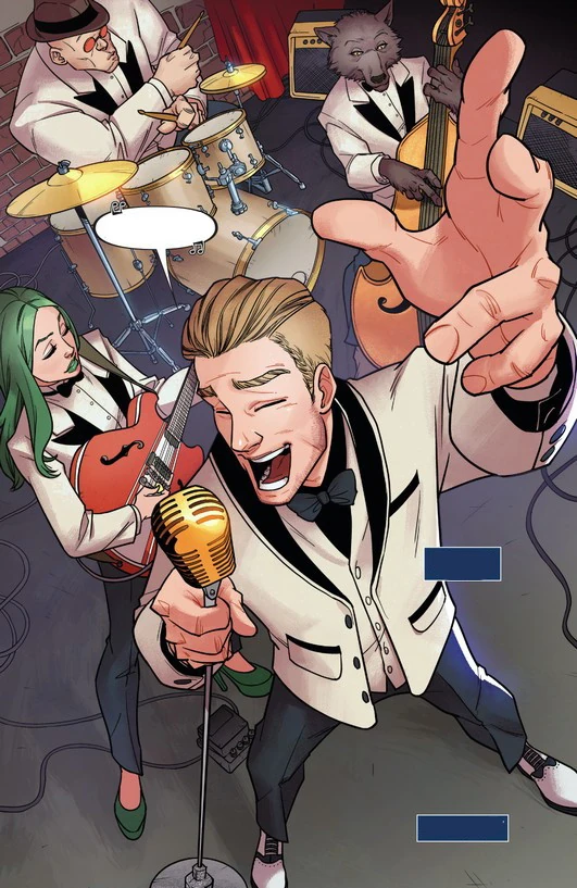 Swingin' Stevie Rogers' Band (Earth-61610)