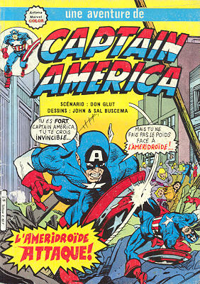 Captain America (1° série) - L'Améridroïde attaque !