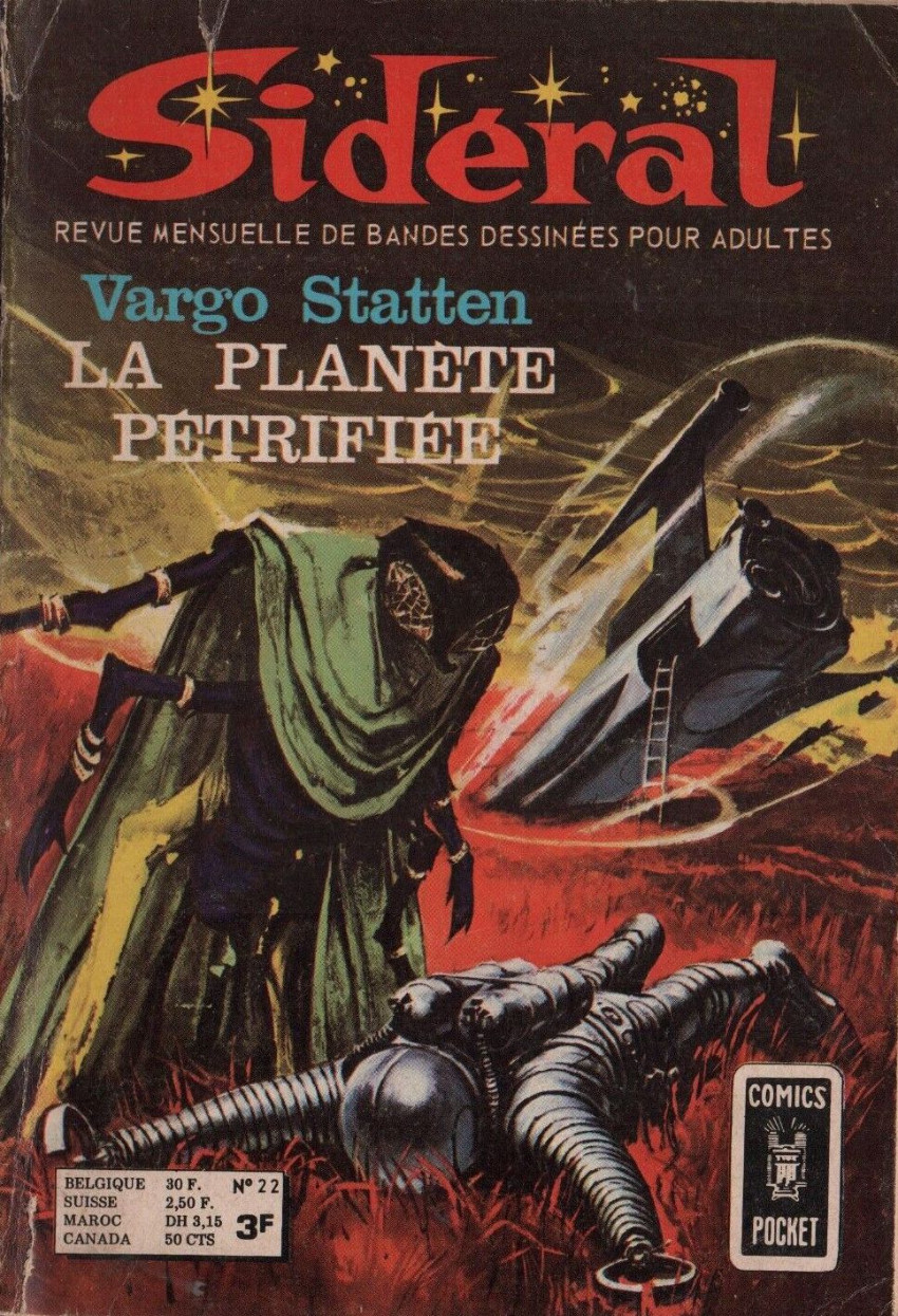 Sidéral (2° série) - La planète pétrifiée