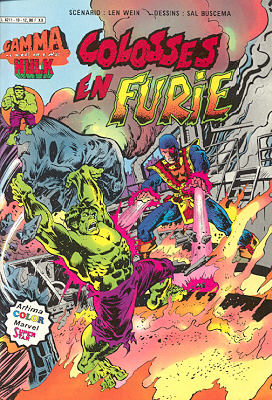 Gamma - Colosses en furie