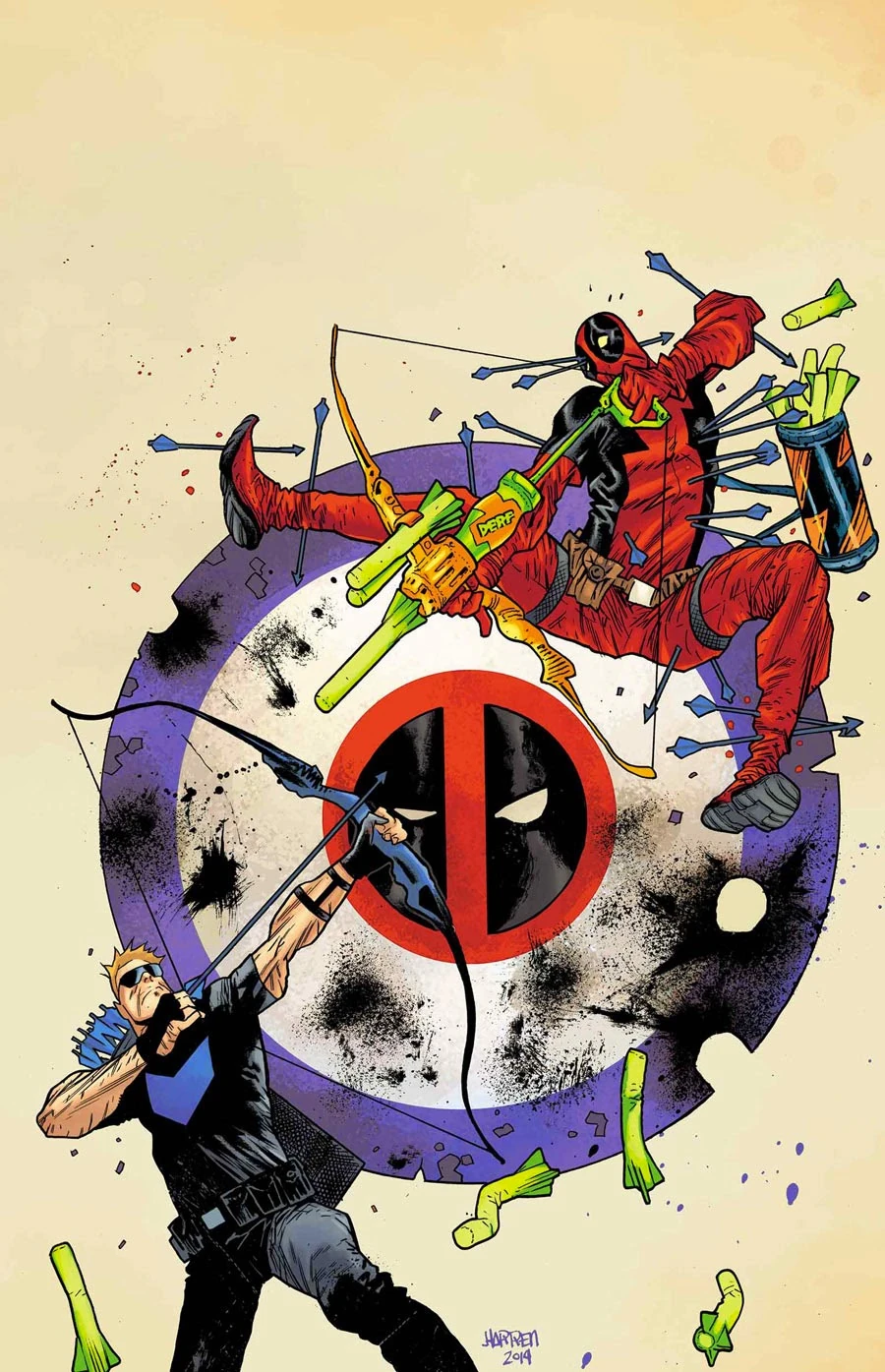 Hawkeye vs Deadpool (2014) #0