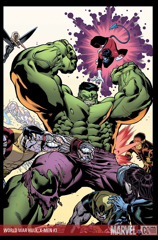 World War Hulk: X-Men (2007) #3