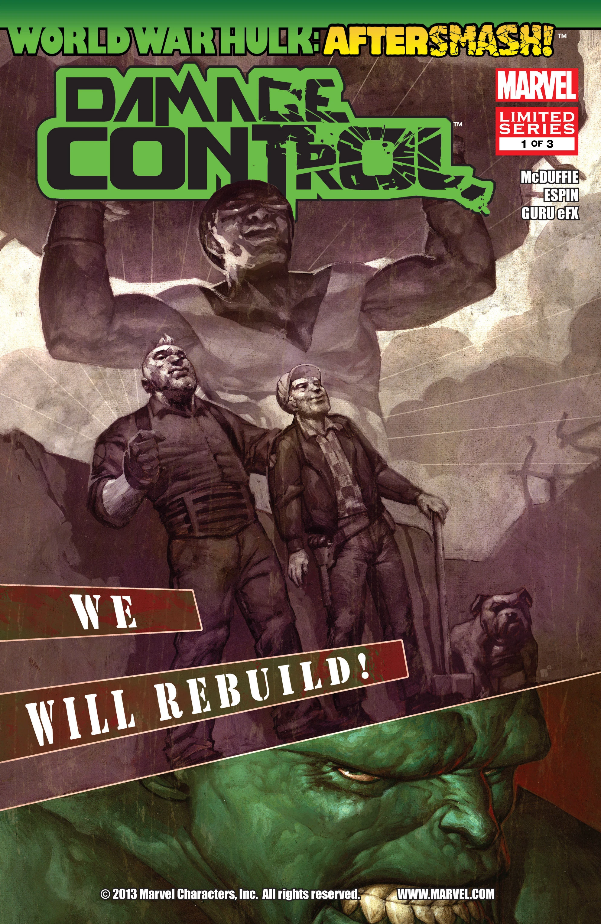 World War Hulk Aftersmash: Damage Control (2008) #1 (1)