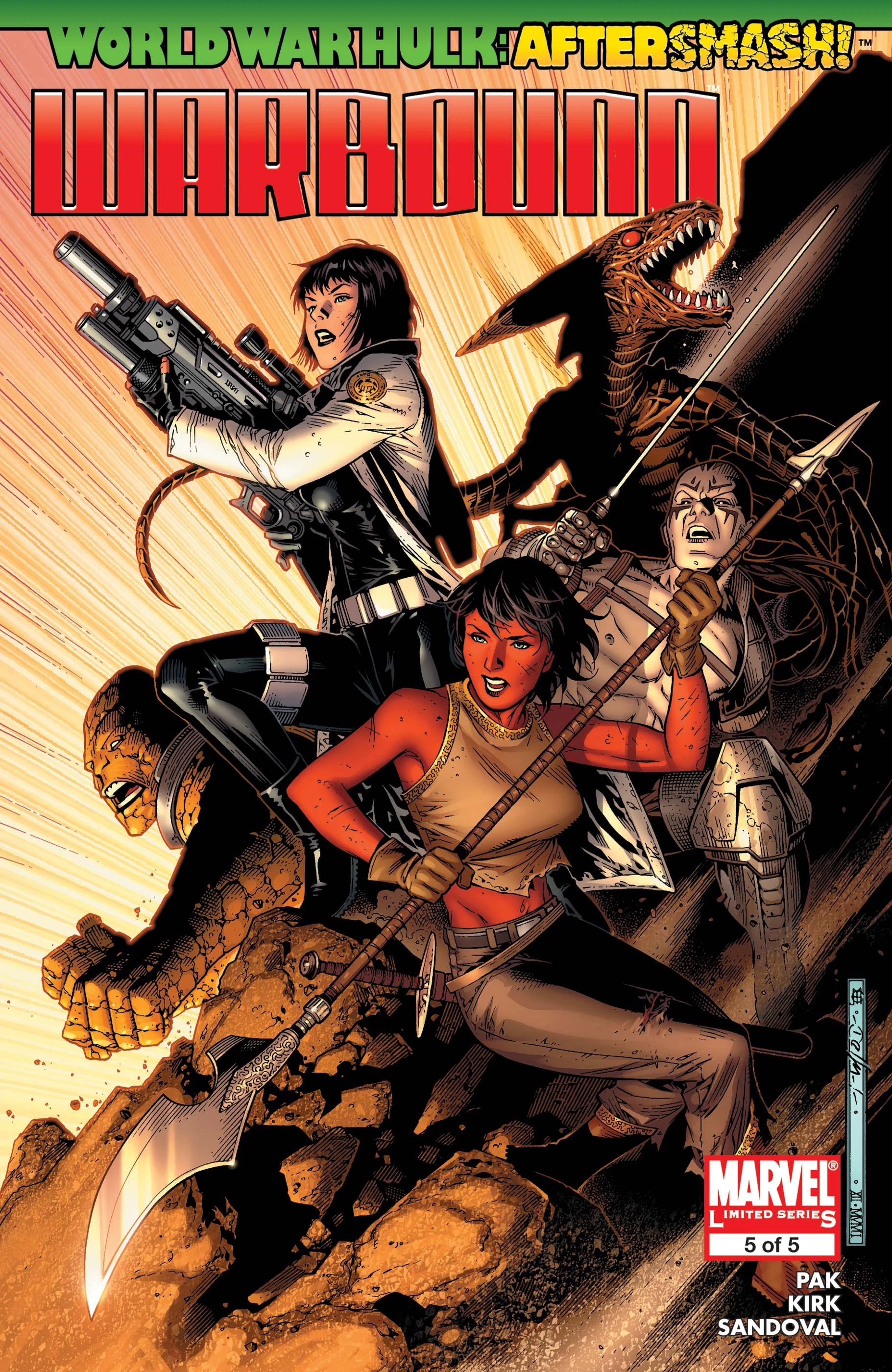 World War Hulk Aftersmash: Warbound (2008) #5