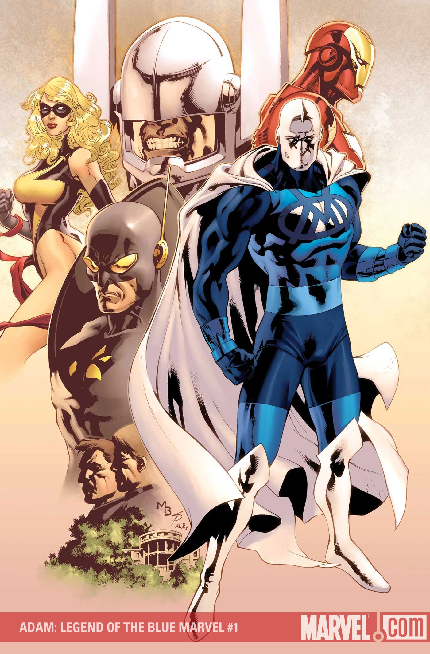 Adam: Legend of the Blue Marvel (2009) #1