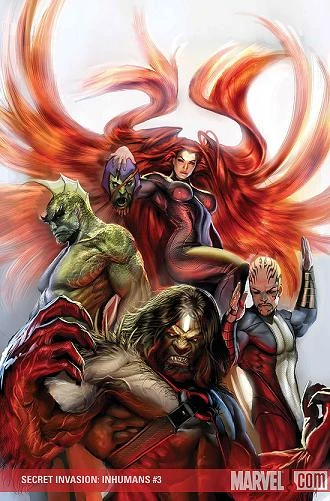 Secret Invasion: Inhumans (2008) #3