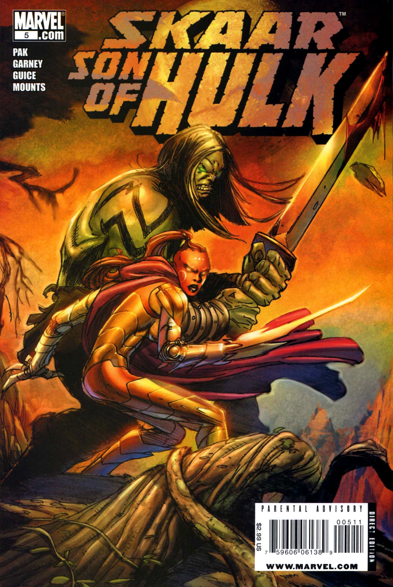Skaar Son of Hulk (2008) #5 (1)